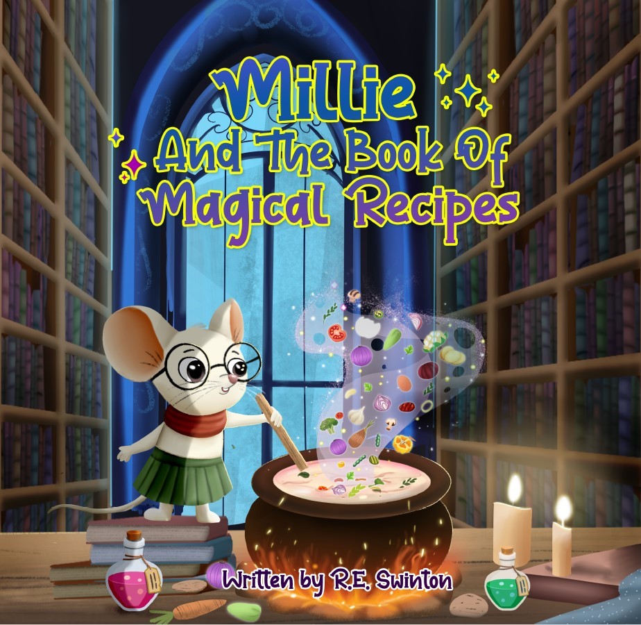 Cover of Millie and the Book of Magical Recipes by R. E. Swinton